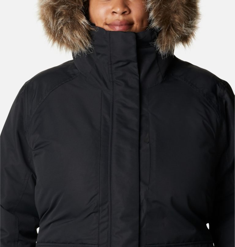 Jachete Parka Columbia Little Si Omni-Heat Infinity Insulated Dama Negrii | Plus Size PI1QS7Z90